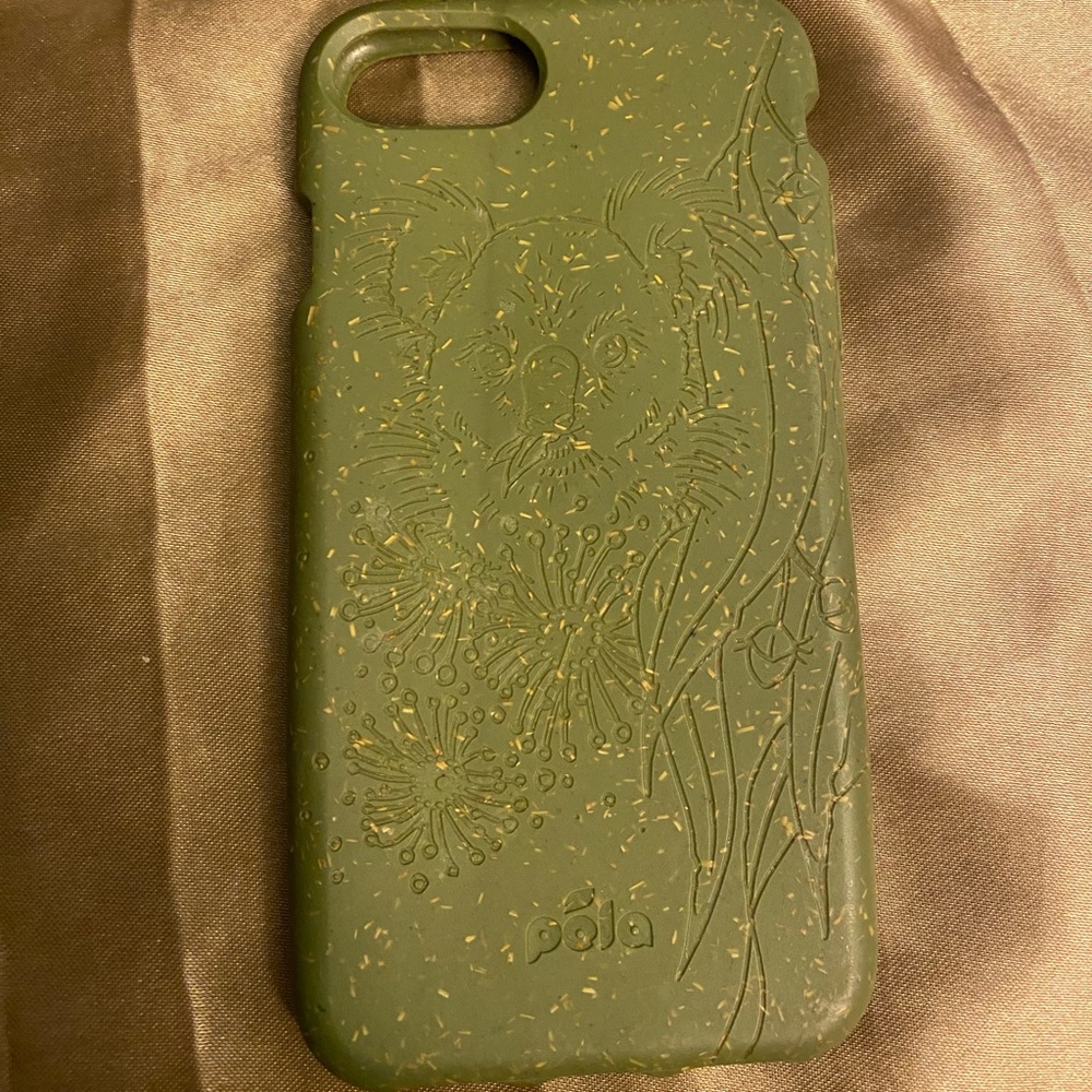 Pela Green Koala iPhone Case